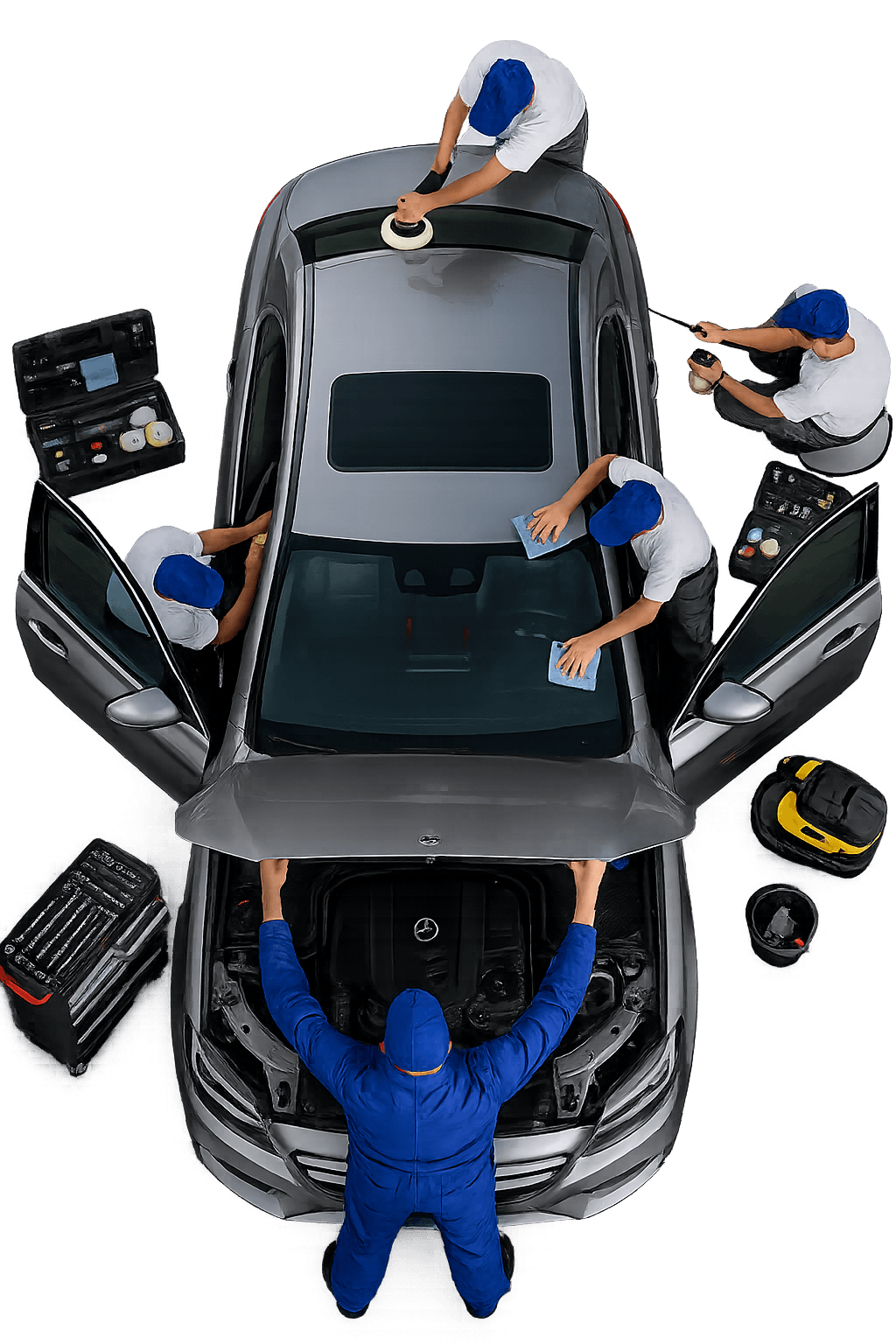 Auto Delphin Werkstatt Team